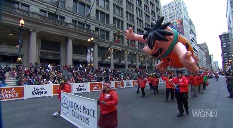 Fred Flintstone Balloon Thanksgiving Day Parade Fred Flintstone Balloon Thanksgiving Day Parade