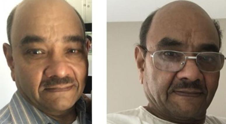 Flyer for Vasudeva Kethireddy, a 76-year-old man who disappeared after he left his Rolling Meadows home to collect rent at his Englewood properties.