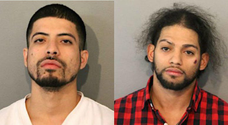 Joshua Santana (left) and Raul Tijerina