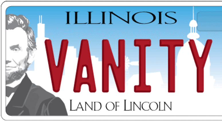 License Plate Vanity