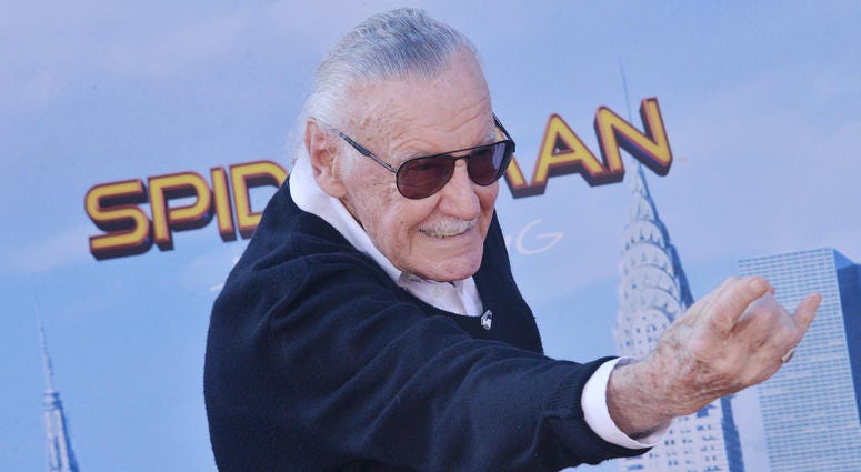 Stan Lee arrives at the "Spider-Man: Homecoming" Los Angeles Premiere held at the TCL Chinese Theater in Hollywood, CA on Wednesday, June 268, 2017.