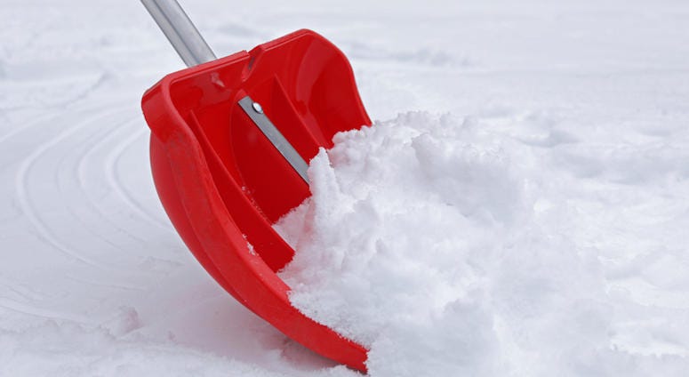 snow shovel snow shovel