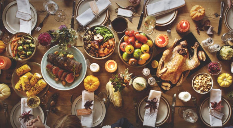 Thanksgiving table Thanksgiving table