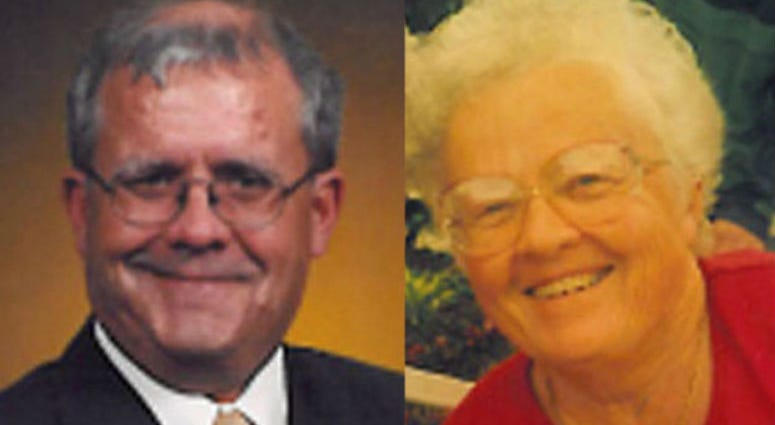 Robert Wilson, left; his mother, Patricia Wilson Robert Wilson, left; his mother, Patricia Wilson