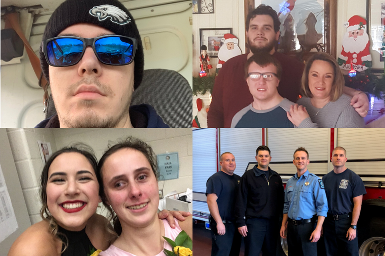 The Essential Humans, 3.20.20, Madeline, Valerie, Christian, Ryan, Sam, and the Mt. Laurel Fire Department, TheEssentialHumans.com #TheEssentialHumans