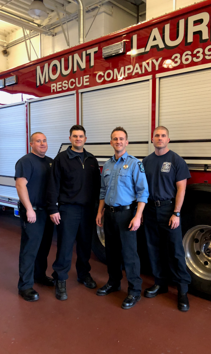 The Essential Humans, 3.20.20, Madeline, Valerie, Christian, Ryan, Sam, and the Mt. Laurel Fire Department, TheEssentialHumans.com #TheEssentialHumans