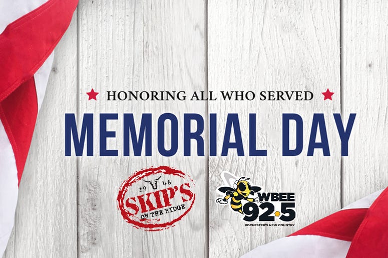 memorial day skips