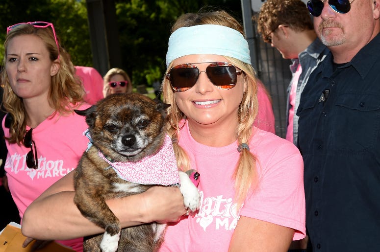 Miranda Lambert attends the Miranda MuttNation March at Nissan Stadium on June 8, 2017 in Nashville, Tennessee Miranda Lambert attends the Miranda MuttNation March at Nissan Stadium on June 8, 2017 in Nashville, Tennessee