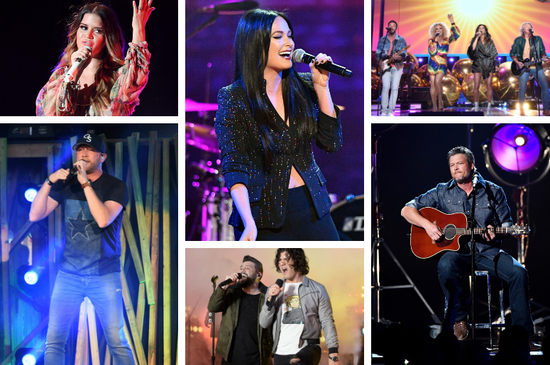 Maren Morris, Cole Swindell, Kacey Musgraves, Dan + Shay, Little Big Town, and Blake Shelton are all up for the Best Country Song GRAMMY Award at the 61st Annual GRAMMY Awards on February 10, 2019. Maren Morris, Cole Swindell, Kacey Musgraves, Dan + Shay, Little Big Town, and Blake Shelton are all up for the Best Country Song GRAMMY Award at the 61st Annual GRAMMY Awards on February 10, 2019.