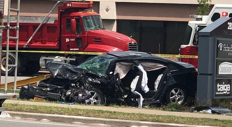 NF Blvd crash