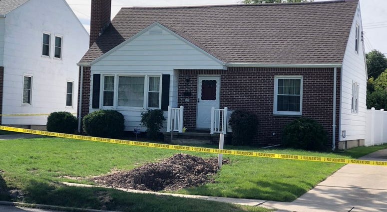 111 Ebling Avenue in Tonawanda, where 31-year-old Danielle Cretacci were killed and her two children were shot. August 28, 2019 (WBEN Photo/Mike Baggerman)