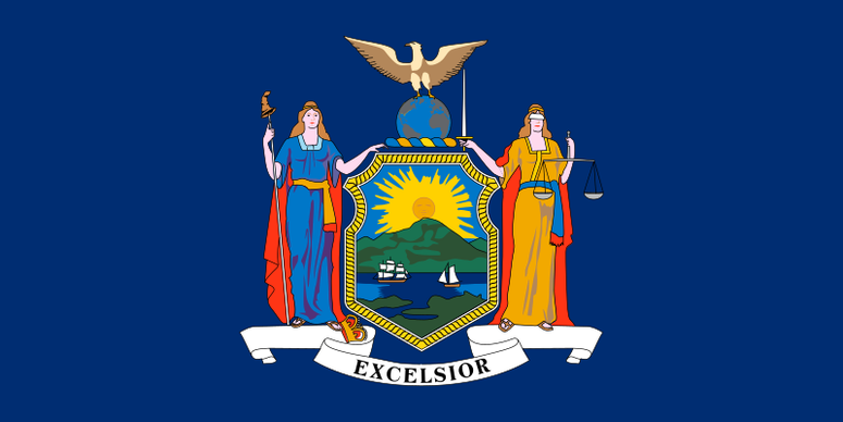 Flag of New York State