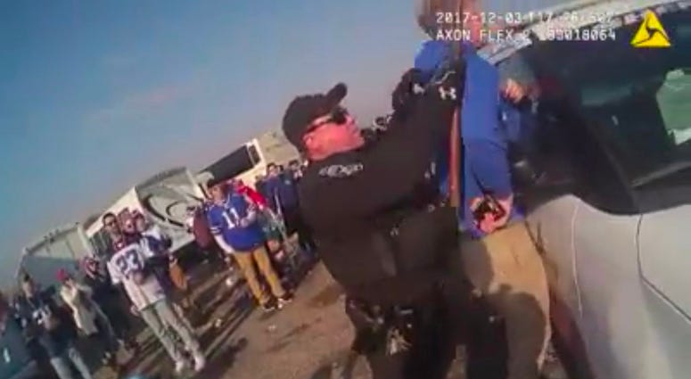 Body camera footage of Nicholas Belsito's arrest by Erie County Sheriff's Deputies Kenneth Achtyl and James Flowers. December 3, 2017