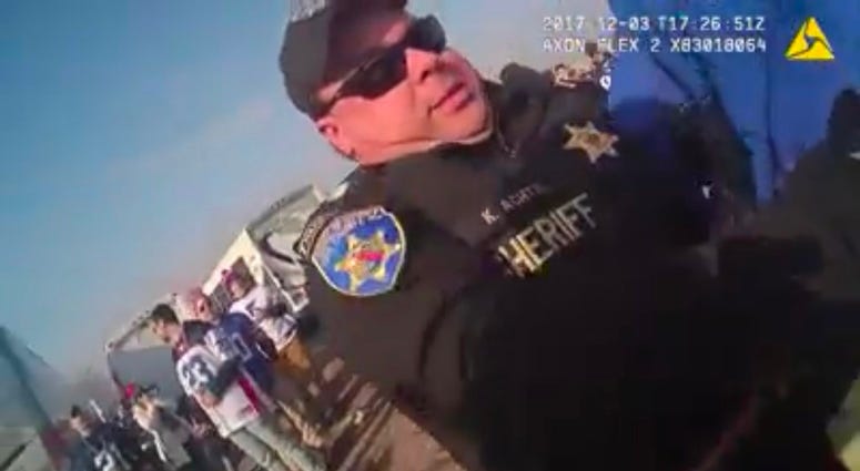 Body camera footage of Nicholas Belsito's arrest by Erie County Sheriff's Deputies Kenneth Achtyl and James Flowers. December 3, 2017