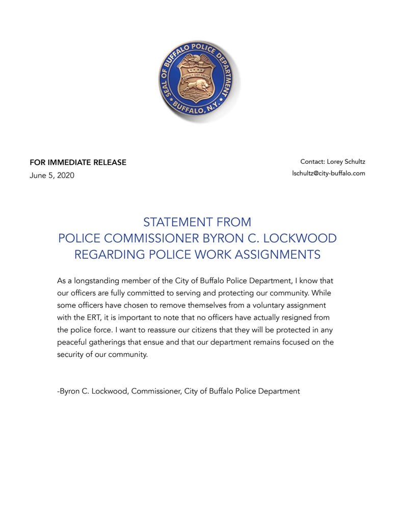 Lockwood statement