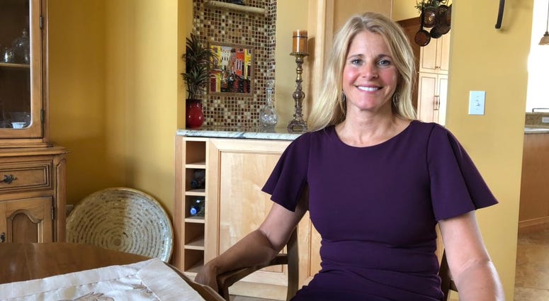 Beth Parlato, candidate for NY-27. July 31, 2019 (WBEN Photo/Mike Baggerman)