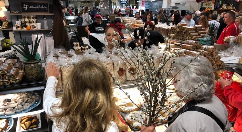 Broadway Market. April 19, 2019 (WBEN Photo/Mike Baggerman)