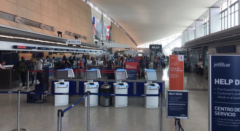 Buffalo Niagara International Airport. June 21, 2018 (WBEN Photo/Mike Baggerman)