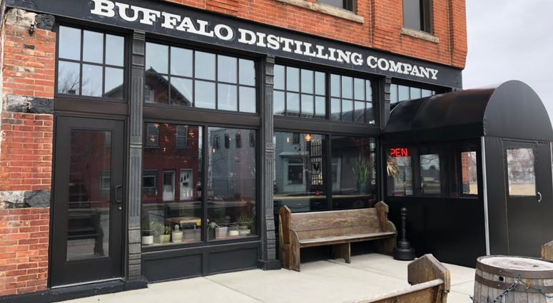 Buffalo Distilling Company on Seneca Street in Buffalo. March 15, 2019 (WBEN Photo/Mike Baggerman)