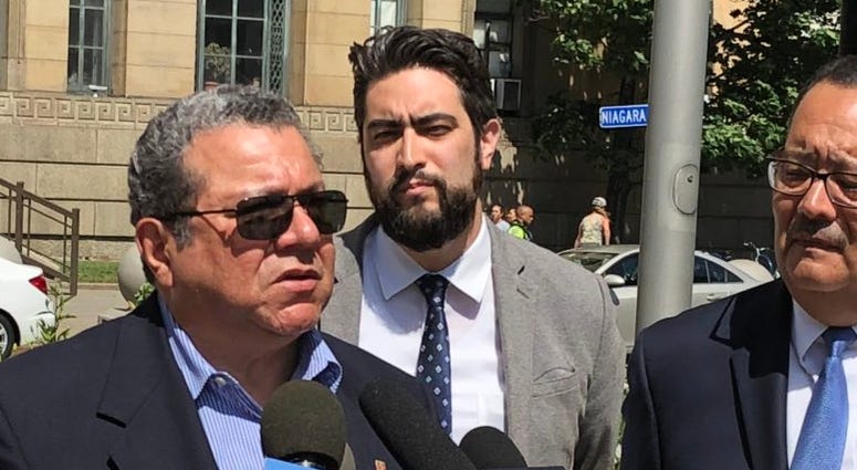 Casimiro Rodriguez of the WNY Hispanic Heritage Council. July 16, 2019 (WBEN Photo/Mike Baggerman)