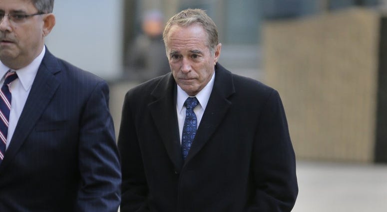 Former U.S. Rep. Chris Collins arrives at federal court for sentencing Friday, Jan. 17, 2020, in New York. Collins pleaded guilty last fall to insider trading and lying to the FBI. (AP Photo/Seth Wenig) Former U.S. Rep. Chris Collins arrives at federal court for sentencing Friday, Jan. 17, 2020, in New York. Collins pleaded guilty last fall to insider trading and lying to the FBI. (AP Photo/Seth Wenig)