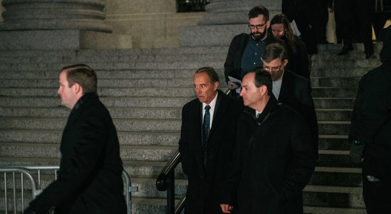 Chris Collins leaves the US Federal Courthouse in Manhattan following his 26-month prison sentence for insider trading and lying to the FBI. January 17, 2020 (Getty Images) Chris Collins leaves the US Federal Courthouse in Manhattan following his 26-month prison sentence for insider trading and lying to the FBI. January 17, 2020 (Getty Images)