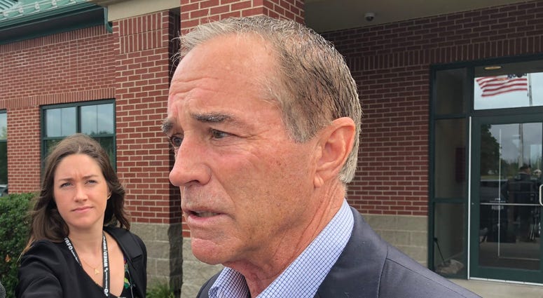 Chris Collins. July 30, 2019 (WBEN Photo/Mike Baggerman)