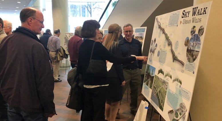 Community gathers to vote on their favorite alternate designs for the old DLW Corridor