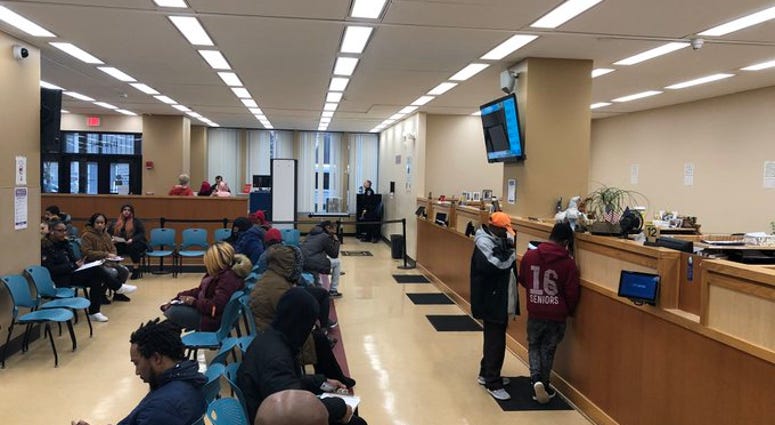 Downtown Auto Bureau. March 12, 2020 (WBEN Photo/Mike Baggerman) Downtown Auto Bureau. March 12, 2020 (WBEN Photo/Mike Baggerman)