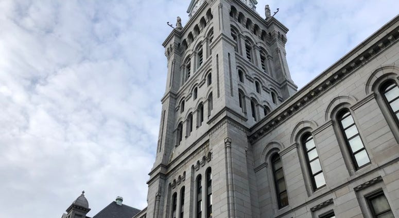 Erie County Legislature on Franklin Street in Buffalo. January 2019 (WBEN Photo/Mike Baggerman)