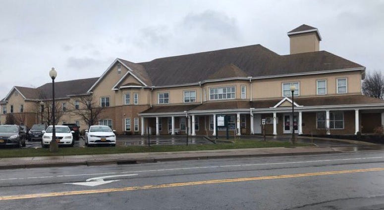 Elderwood at Amherst. March 30, 2020 (WBEN Photo/Tim Wenger) Elderwood at Amherst. March 30, 2020 (WBEN Photo/Tim Wenger)