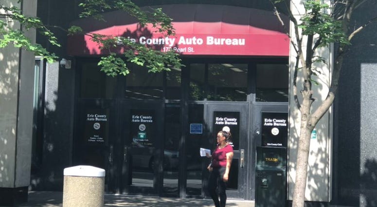 Erie County Auto Bureau. July 25, 2019 (WBEN Photo/Mike Baggerman)
