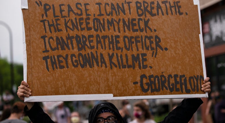 Minneapolis protester