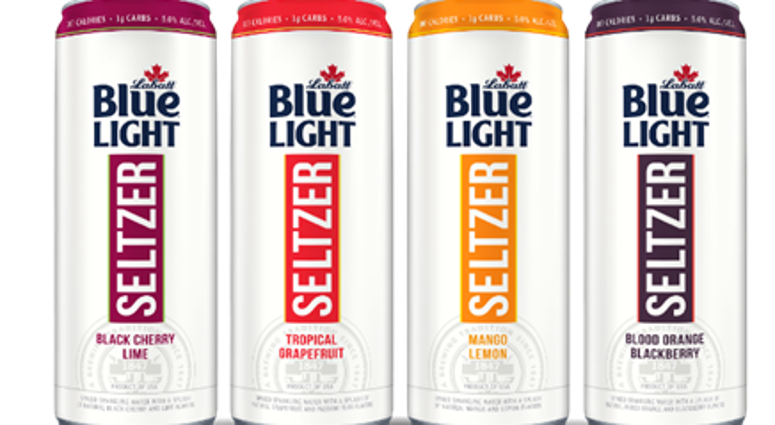 Labatt Blue Light Seltzer To be Test Marketed Locally