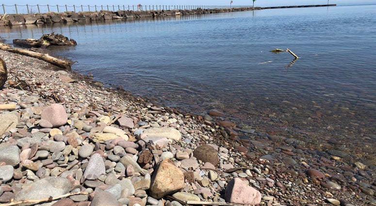 Lake Ontario in Kent, NY. May 6, 2019 WBEN Photo/Mike Baggerman