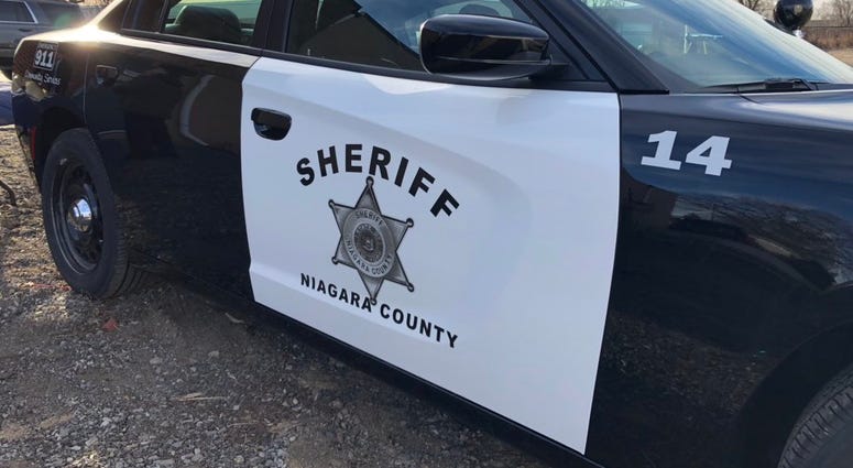 Niagara County Sheriff's vehicle. March 27, 2019 (WBEN Photo/Mike Baggerman)
