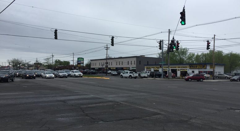 Niagara Falls Boulevard at Maple Road on May 15, 2018 (WBEN Photo/Mike Baggerman)