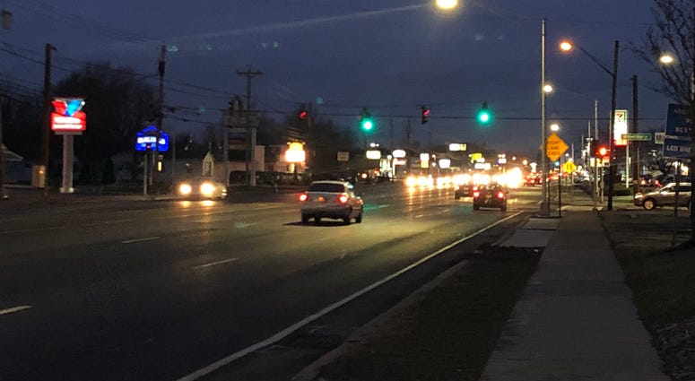 Niagara Falls Boulevard. January 13, 2020 (WBEN Photo/Mike Baggerman) Niagara Falls Boulevard. January 13, 2020 (WBEN Photo/Mike Baggerman)