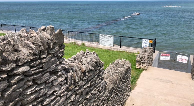 Olcott Beach. May 20, 2019 (WBEN Photo/Mike Baggerman)