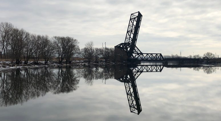 Buffalo River at Red Jacket Park where The Riverline begins. November 20, 2019 (WBEN Photo/Mike Baggerman) Buffalo River at Red Jacket Park where The Riverline begins. November 20, 2019 (WBEN Photo/Mike Baggerman)