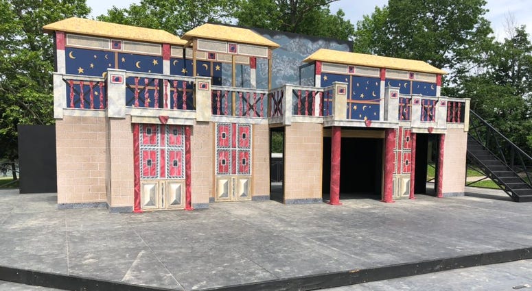Shakespeare in Delaware Park. June 19, 2019 (WBEN Photo/Mike Baggerman)