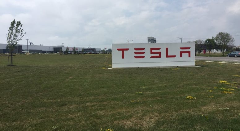 Tesla Plant on South Park Avenue in South Buffalo. August 7, 2018 (WBEN Photo/Mike Baggerman)