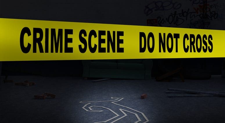 Crime scene. Crime scene.