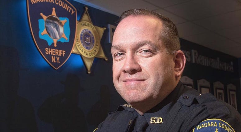 Acting Niagara County Sheriff Michael Filicetti
