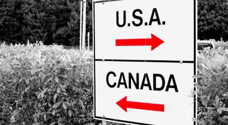 Port of entry between U.S. and Canada