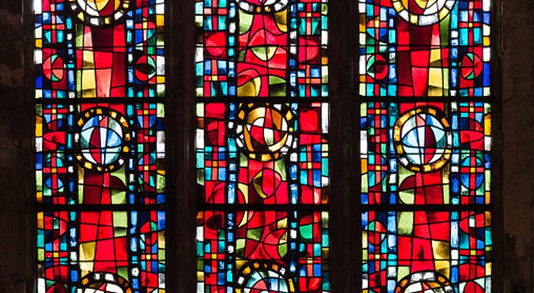 Stained glass windows