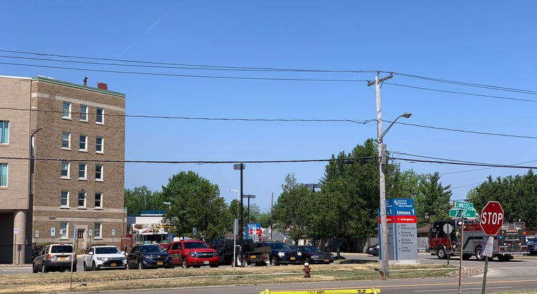 Kenmore Mercy Hospital FIre