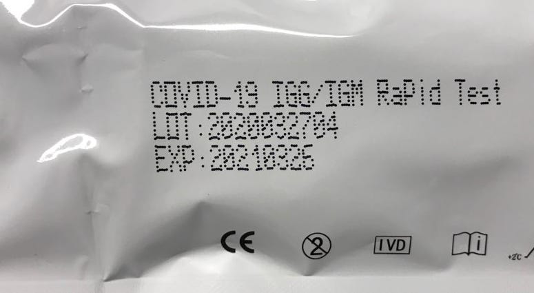 COVID-19 rapid test kit