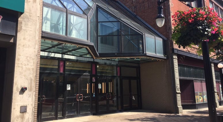 The proposed site of the AMC movie theater at the Market Arcade (WBEN Photo/Mike Baggerman)