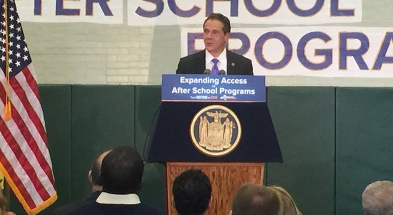 Governor Andrew Cuomo (WBEN Photo/Mike Baggerman)